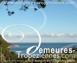  Agence Demeures Tropéziennes - Villa Golfe de Saint Tropez  